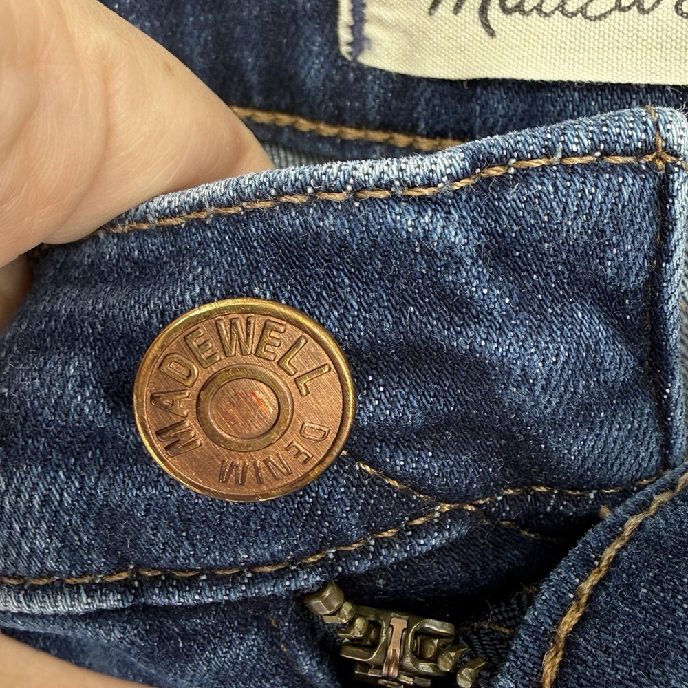 Madewell Women’s Skinny Flare Denim Jeans Size 31x32 Stretch - Picture 4 of 6